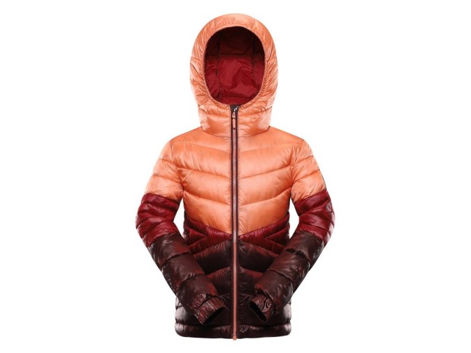 bunda dětská ALPINE PRO ROGO HI-THERM oranžová