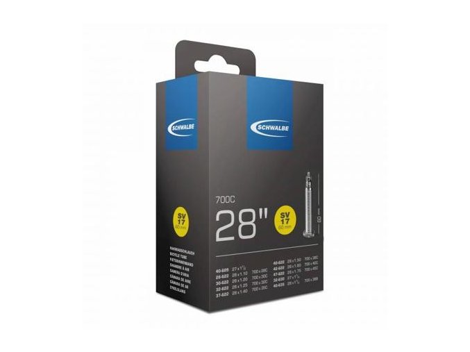 duše SCHWALBE SV17 28"x1.10-1.75 (28/47-622) SV/60mm