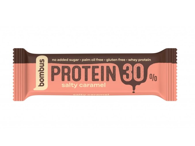 tyčinka Bombus Protein 30% 50g slaný karamel