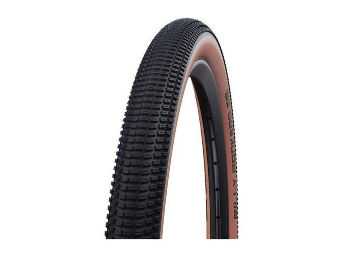plášť SCHWALBE Billy Bonkers Performance line 26"x2.25/57-559 hnědý bok