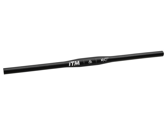 řídítka ITM XX7 MTB rovná 31,8/620 mm, Al, černá