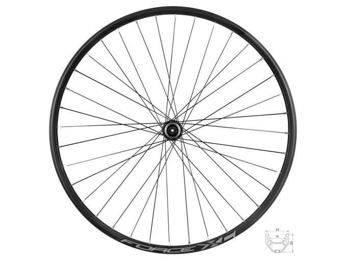 kolo přední FORCE XC DISC 622x19 HBM3050-CL 36d