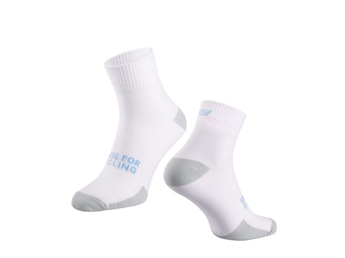ponožky FORCE EDGE, bílo-šedé
