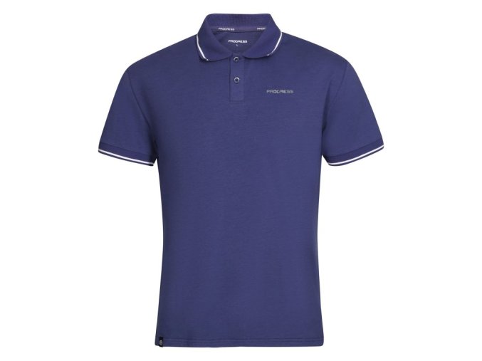 triko krátké pánské polo HOGAR Progress tmavě modré (Velikost L)