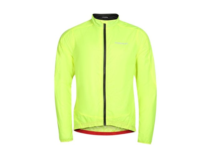 bunda pánská Progress WINDY BIKE neon žlutá
