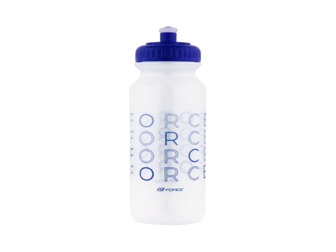 láhev FORCE ENJOY 0,5 l, transparentní-modrá