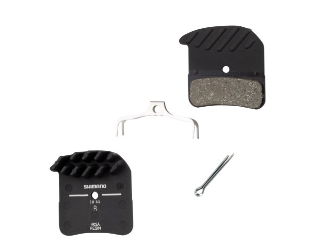 destičky brzd SH H03A polymer s pružinou +chladič