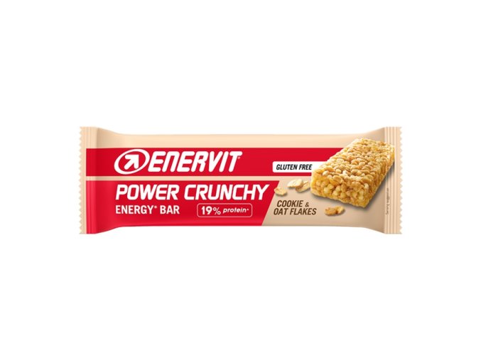 ENERVIT Power Crunchy Bar, tyčinka, 40 g cookie
