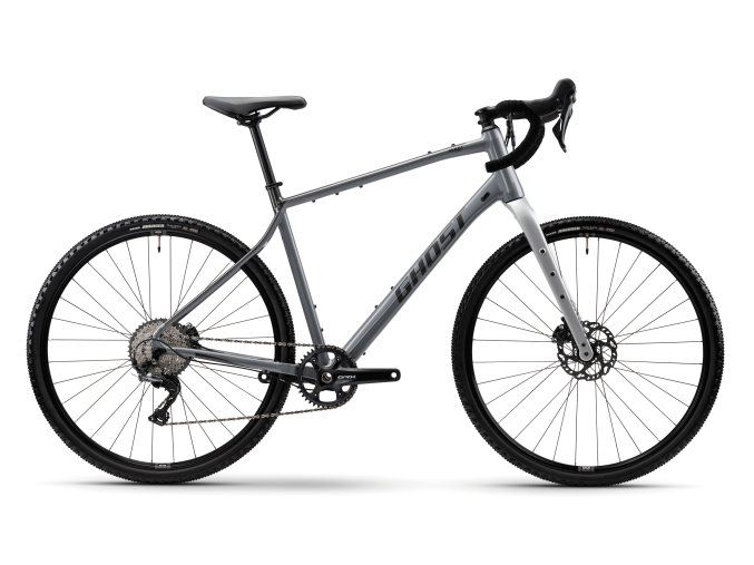 GHOST Asket AL Advanced Light Grey/Metallic Anthracite (Varianta L)
