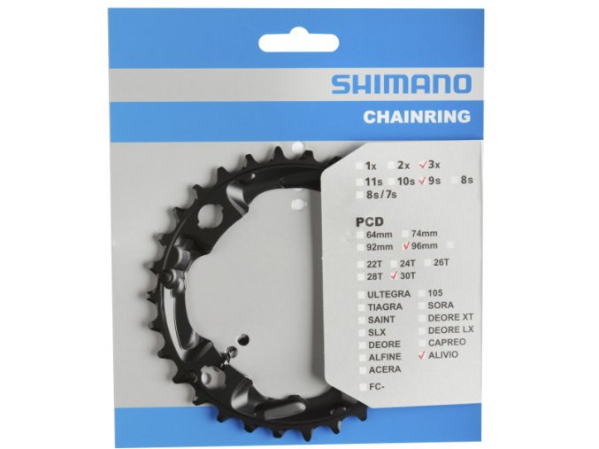 převodník 30z Shimano FC-M4000 3x9 4 díry
