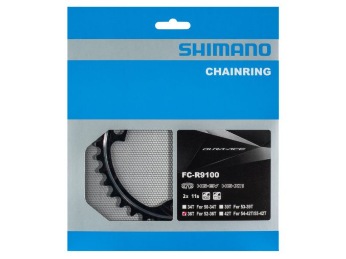 převodník 36z Shimano DURA-ACE FC-R9100 2x11 4 díry