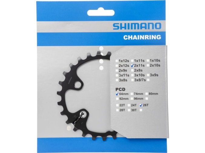 převodník 26z Shimano Deore FC-M5100 2x11 4 díry