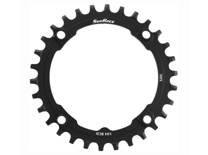 převodník 32z SunRace CRMX04.32 1x8-12 BCD104 ALU