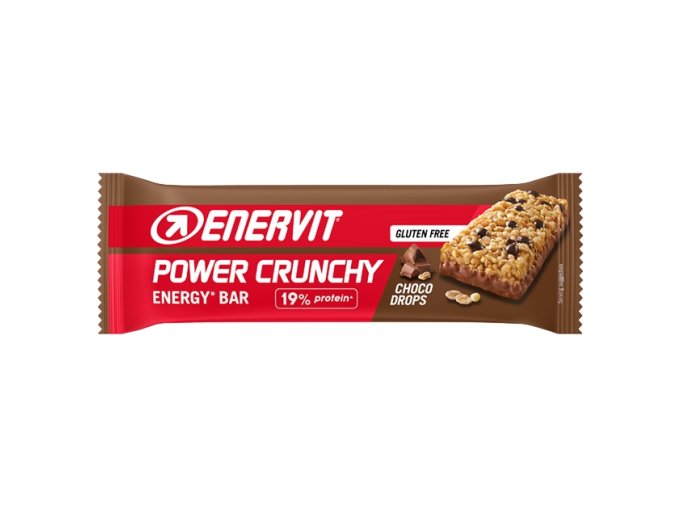 ENERVIT Power Crunchy Bar, tyčinka, 40 g čokoláda