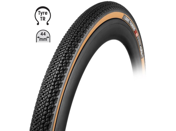 plášť TUFO Gravel THUNDERO HD 700x44C,bezd.črn-béž