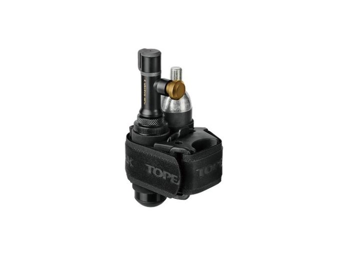 sada TOPEAK bezdušová TUBI MASTER X + CO2 cartridge