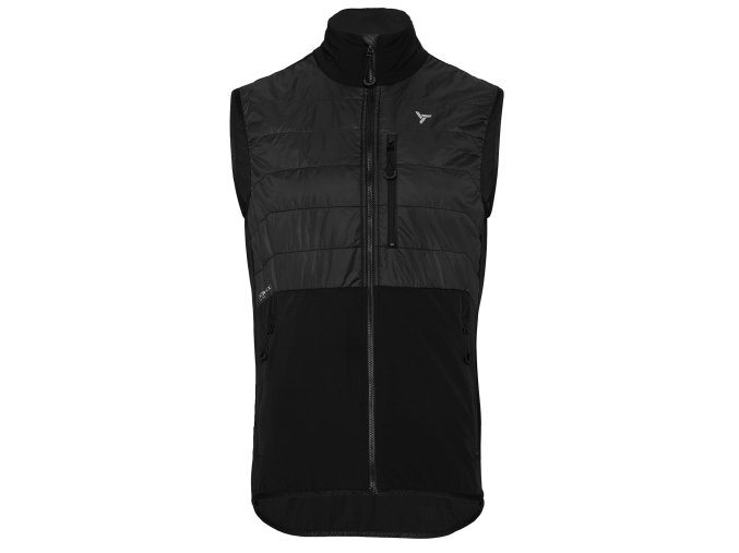 Silvini pánská vesta MJ2508 Fiscalino (Velikost S, Barva black)
