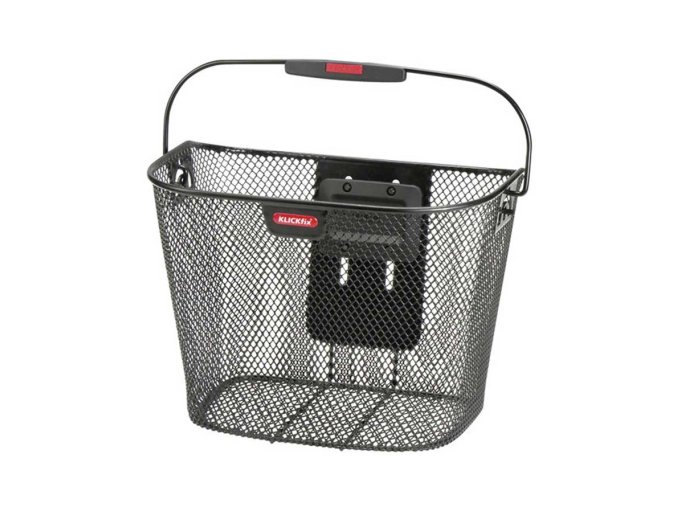 KLICKfix UNI BASKET košík na řídítka černý, Černá