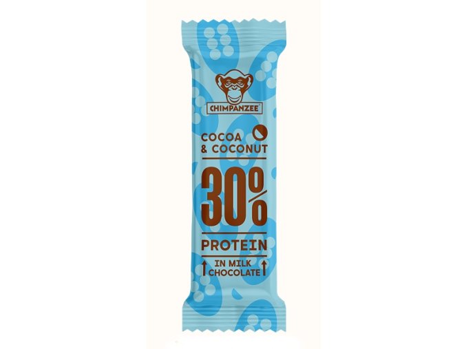 tyčinka Chimpanzee Protein 30% 50g kakao+kokos