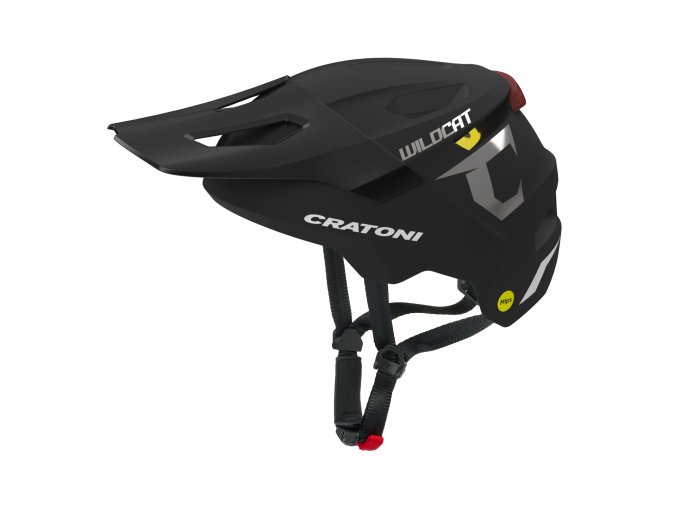 Dětská helma CRATONI WildCat MIPS Black Matt - S/M (49-56cm)