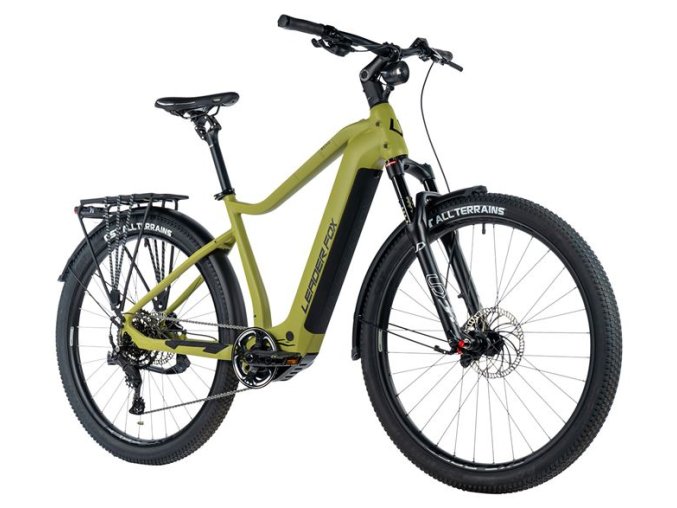 LEADER FOX BEND PÁNSKÝ 28", BAFANG M510, M:2024-3 LEADER FOX E-BIKE 28" BEND GENT CROSS 19"-1, WHITE (M510), vel. 19"