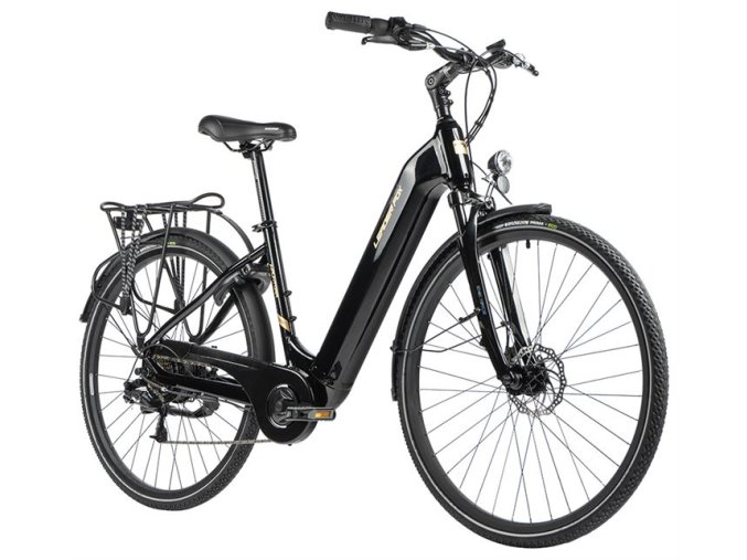 LEADER FOX INDUKTORA DÁMSKÁ,28",ZADNÍ  MOTOR,M:2023-1 Leader Fox INDUKTORA 28", 2023 černé, vel. 20"