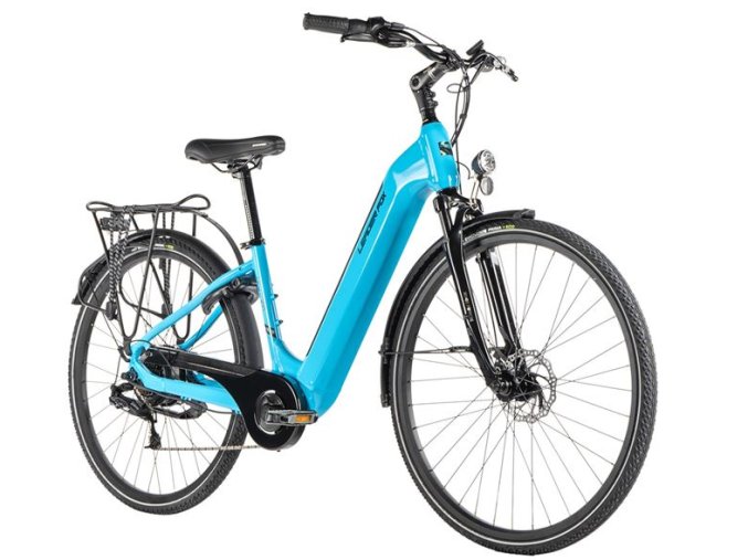 LEADER FOX INDUKTORA DÁMSKÁ,28",ZADNÍ  MOTOR,M:2023-4 Leader Fox INDUKTORA 28", 2023 modré, vel. 16,5"