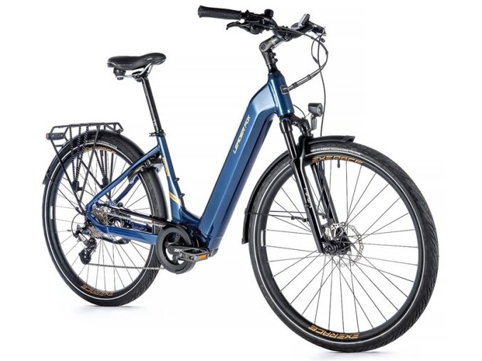 LEADER FOX SAGA DÁMSKÁ,28",BAFANG M300,M:2023-2 Leader Fox SAGA 28", 2023 modré, vel. 16,5"
