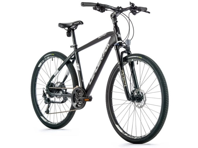 LEADER FOX ŠUMAVA PÁNSKÁ,CROSS 28",3X9,SPEED,M:2023-2 Leader Fox SUMAVA Pánské 28", 2023 černé, vel. 19"