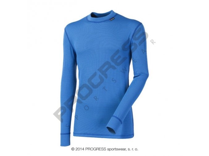 triko dlouhé pánské Progress NDR stř.modré (Velikost M)