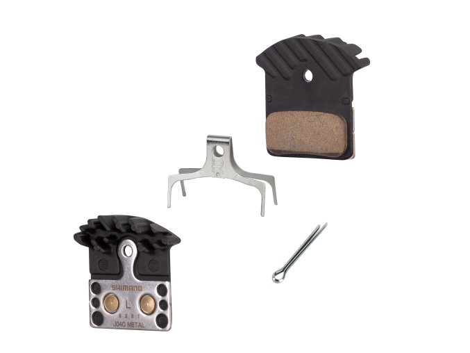 destičky brzd SH J04C kovové, s pružinou+chladič