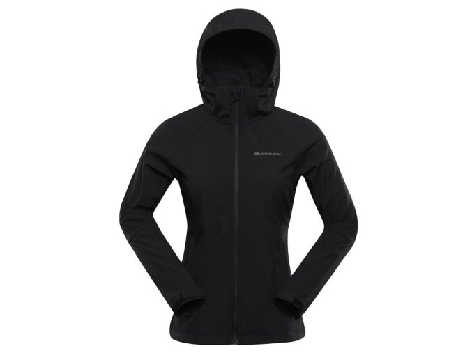bunda dámská ALPINE PRO HOORA softshellová černá (Velikost L)