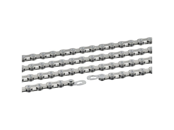 řetěz CONNEX 11sW pro 11-kolo, voskovaný, stříbrný