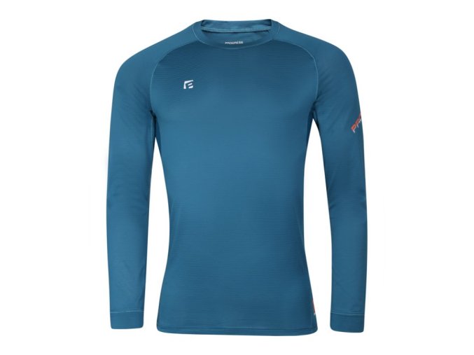 triko dlouhé pánské Progress TX NDR petrolejové (Velikost L)