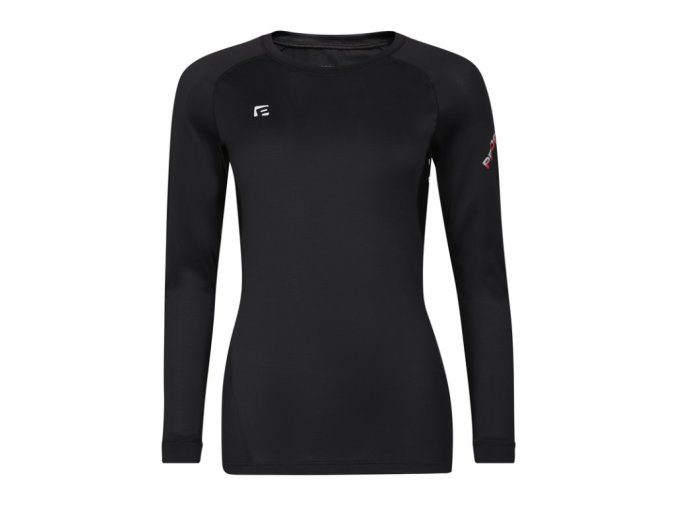 triko dlouhé dámské Progress TX NDRZ černé (Velikost L)