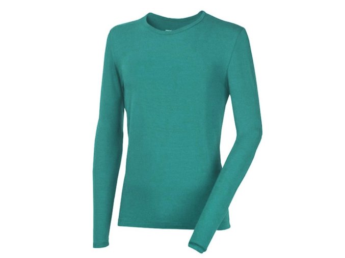 triko dlouhé pánské Progress ORIGINAL LS bambus khaki (Velikost L)