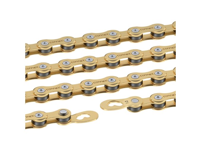 řetěz CONNEX 12sG pro 12-kolo, zlatý