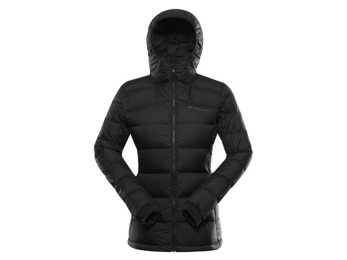 bunda dámská ALPINE PRO ROGITA péřová černá (Velikost L)