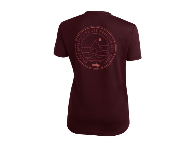 Dámský dres ROCDAY Woody Burgundy