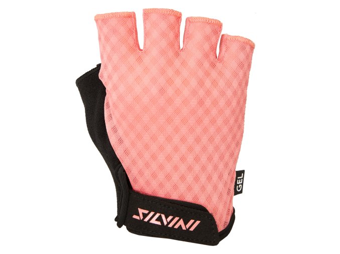 Silvini dámské cyklistické rukavice WA2415 Gaiona (Velikost S, Barva coral)