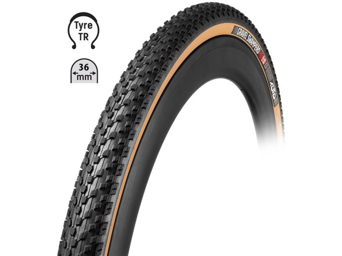 plášť TUFO Gravel SWAMPERO HD 700x36C,bezd.črn/béž