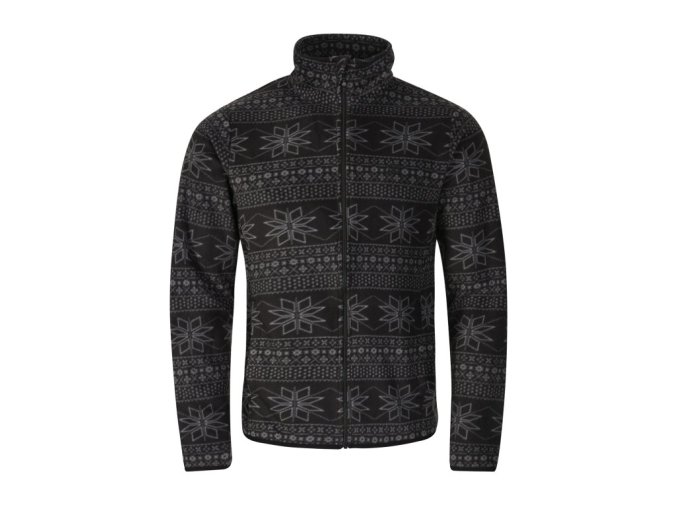 mikina pánská ALPINE PRO SIUS fleecová černá PA (Velikost 5XL)