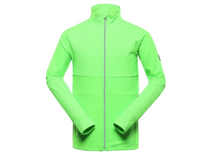 mikina pánská ALPINE PRO DOZER rychleschnoucí zelená (Velikost 5XL)