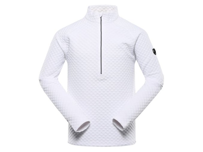 mikina pánská ALPINE PRO GETT rychleschnoucí bílá (Velikost 5XL)