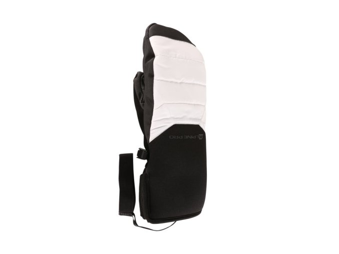 rukavice unisex ALPINE PRO NERNE nepromokavé černo-bílé (Velikost M)