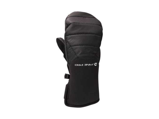 rukavice unisex ALPINE PRO NERNE nepromokavé černé (Velikost L)