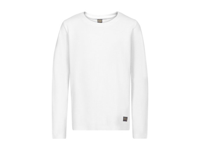 triko dětské dlouhé NAX OKERO bílé (Velikost 116-122)