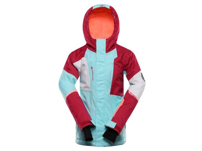 bunda dětská ALPINE PRO DEARO s membránou PTX modrá limpet shell