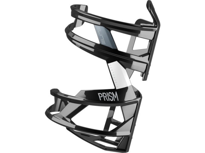 košík ELITE Prism Left glossy, bílý graphic