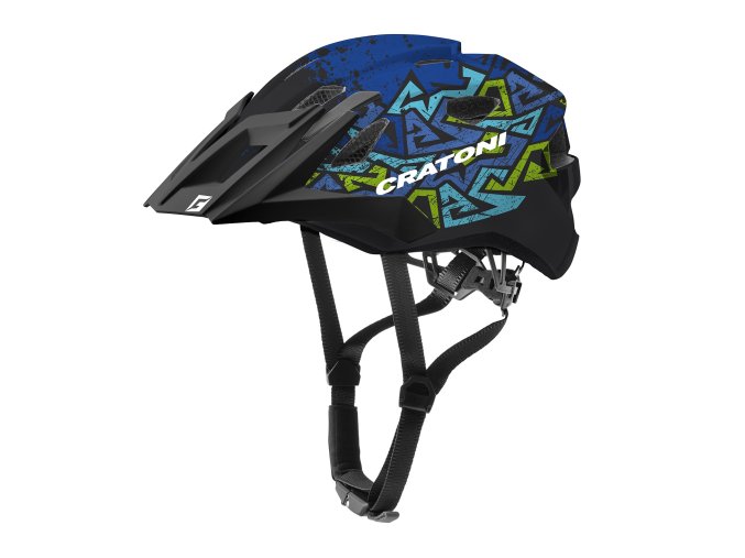 Dětská helma CRATONI AllRide Wild/Blue Matt
